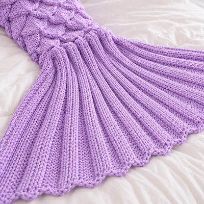 SnuggleTail™ Cozy Knit Tail Blanket